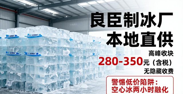 越秀良臣制冰厂_越秀降温冰块厂_降温冰块质量选择标准