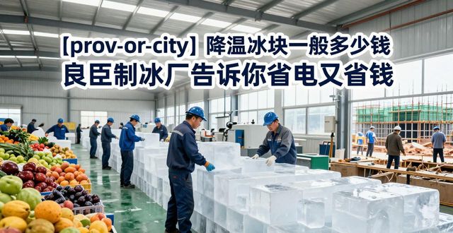 越秀降温冰块一般多少钱 良臣制冰厂告诉你省电又省钱