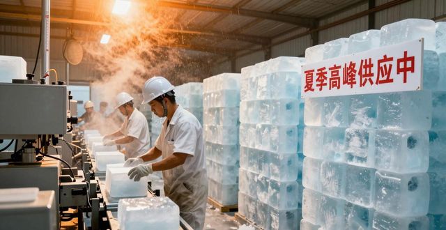 越秀冰块公司的夏季制冷解决方案揭秘
