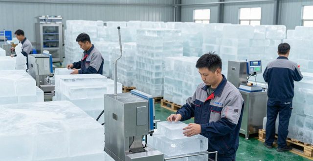 越秀工业冰块批发厂家的冷源供应优势