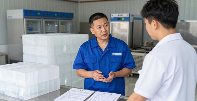 越秀冰块订购的秘密：夏天烧烤摊老板都在用的方法