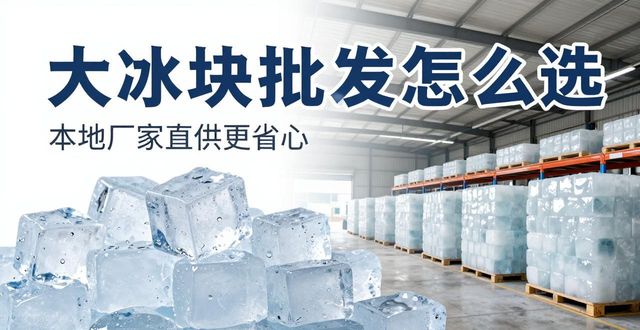 大冰块批发怎么选?越秀本地厂家直供更省心