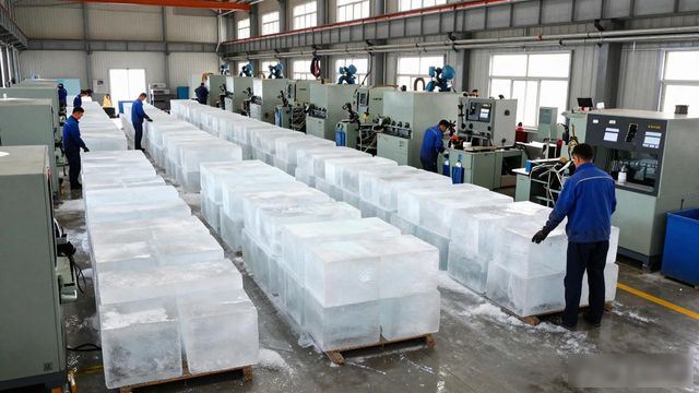 工厂车间降温冰块 越秀工厂应对高温新方案